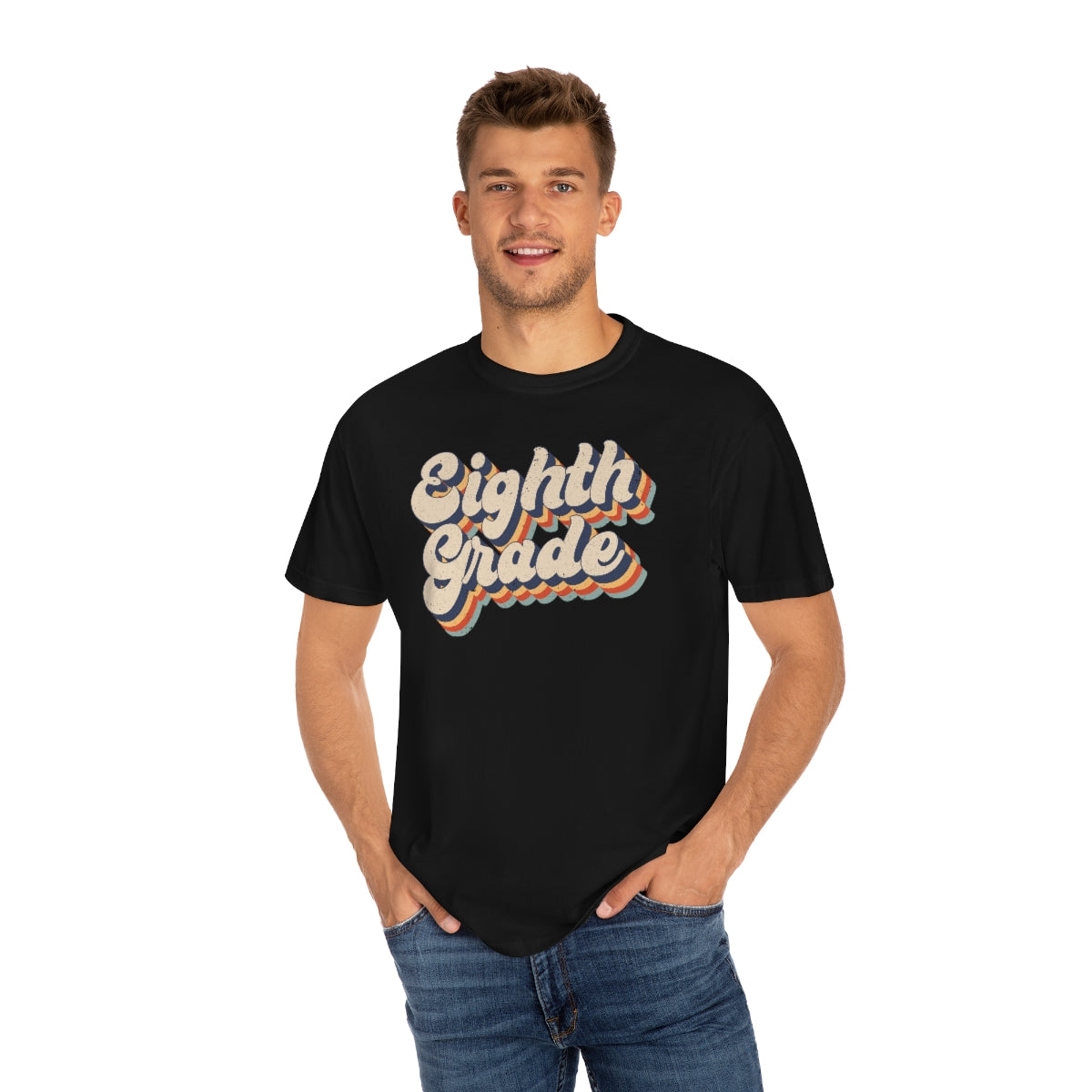 Retro Eighth Grade Unisex Garment-Dyed Comfort Colors PREMIUM T-shirt