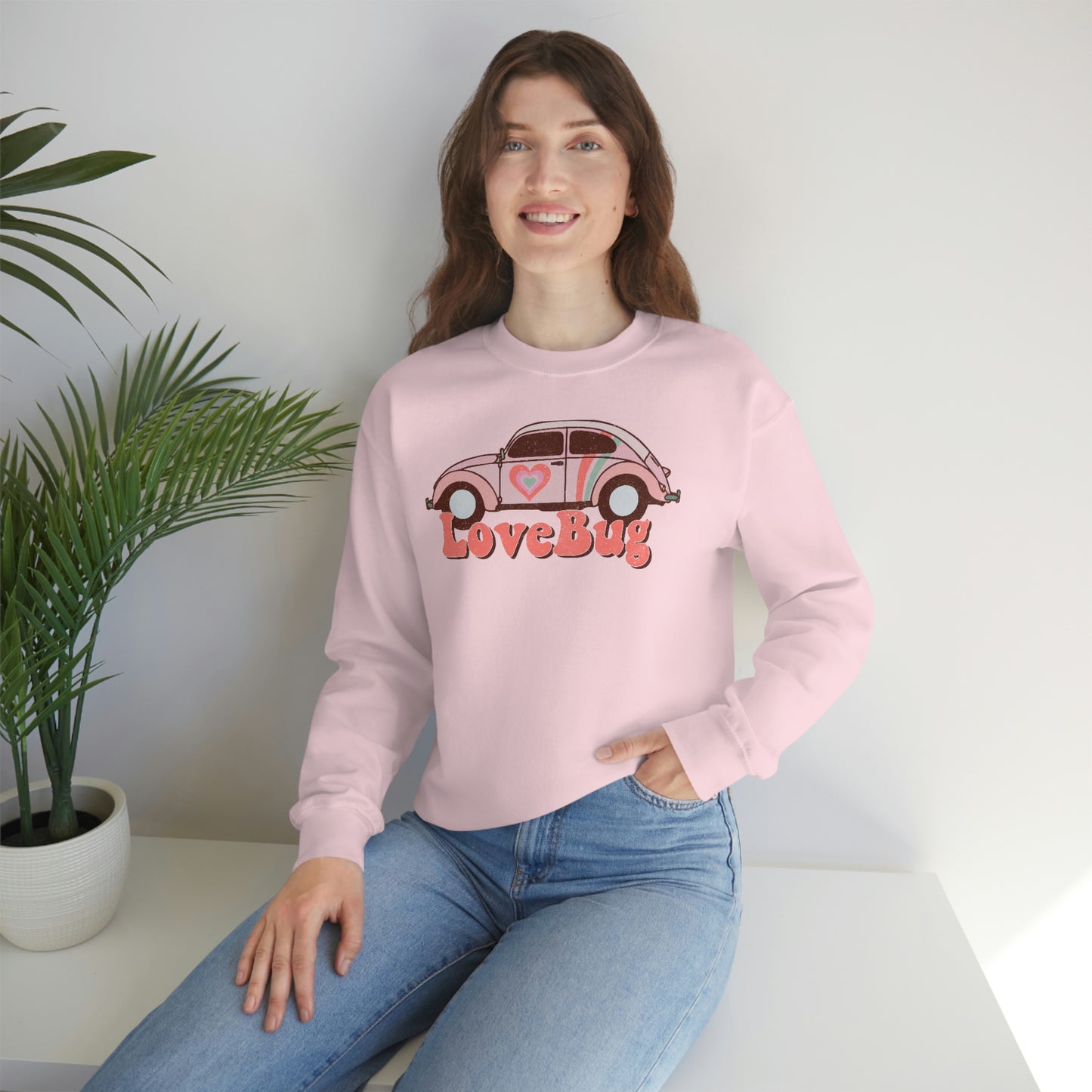 "Love Bug" Unisex Heavy Blend™ Crewneck Sweatshirt