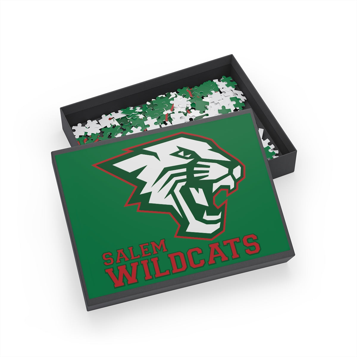 Salem Wildcats - Green Puzzle (96, 252, 500, 1000-Piece)