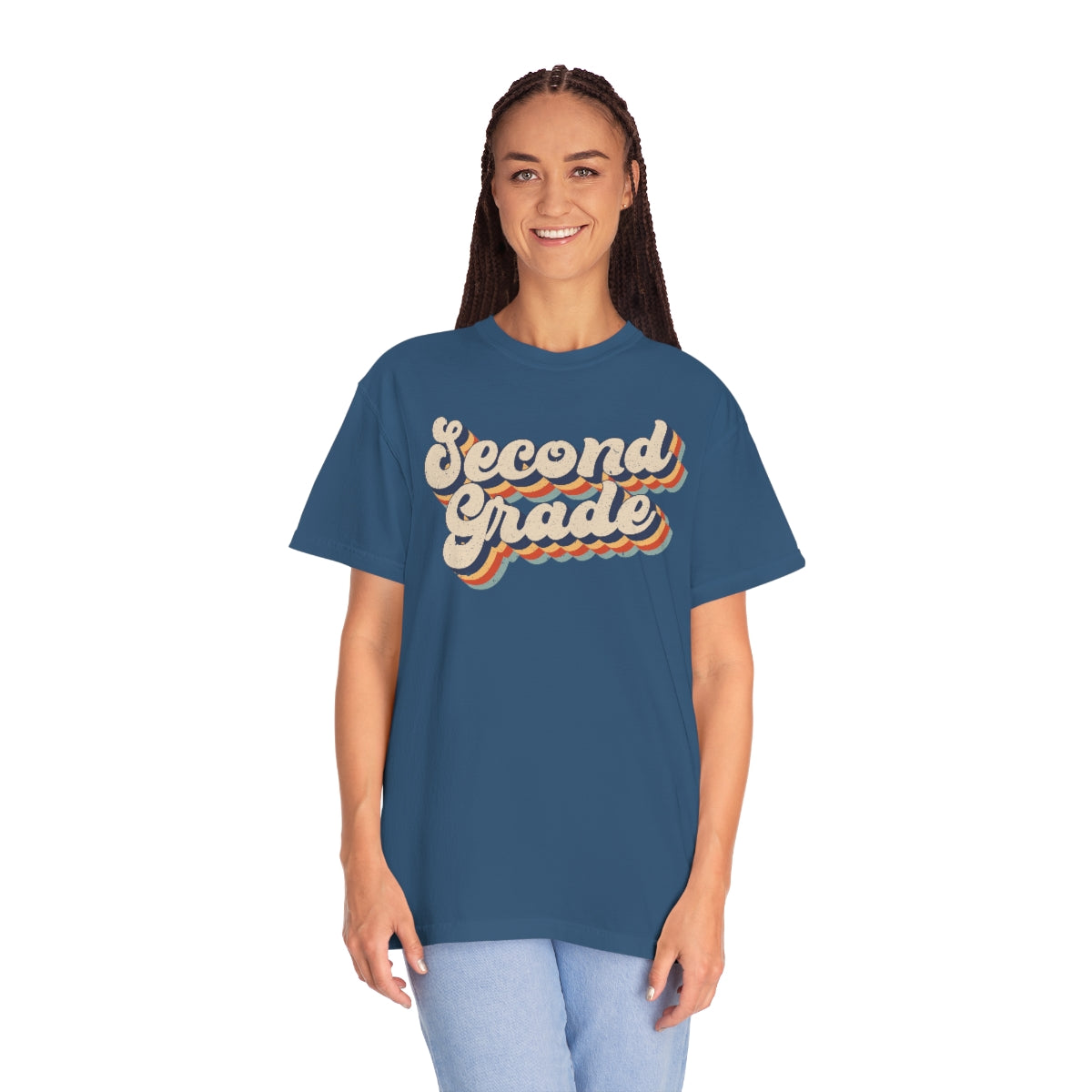 Retro Second Grade Unisex Garment-Dyed Comfort Colors PREMIUM T-shirt