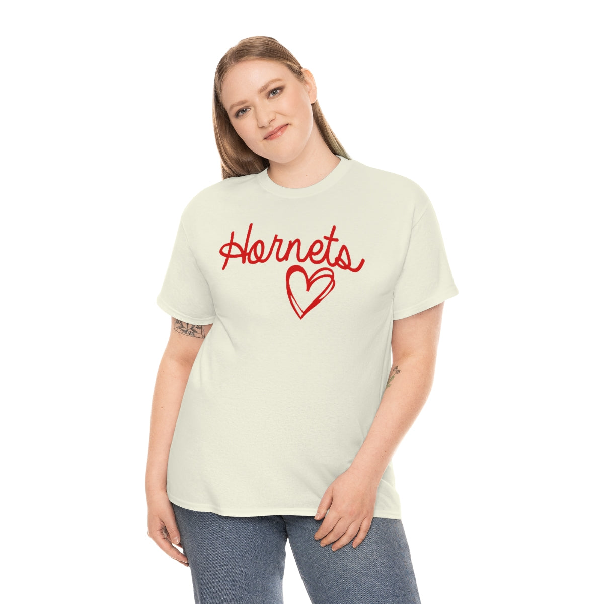 Hornet Heart Unisex Heavy Cotton Tee