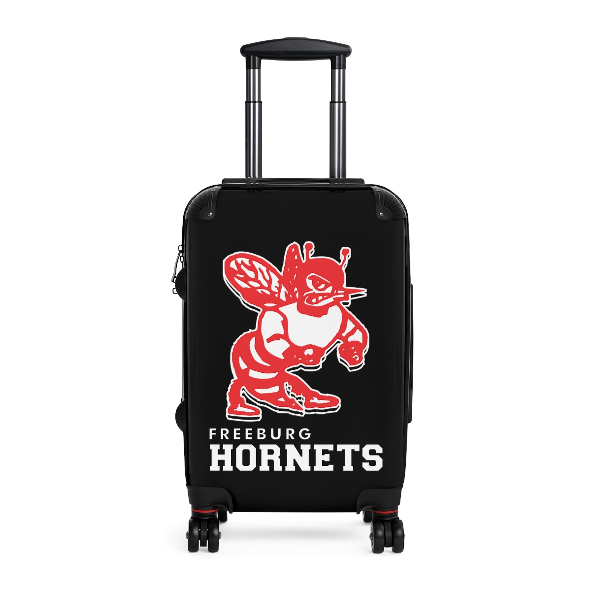 Freeburg Hornet Suitcases - Black Front/ Black Back