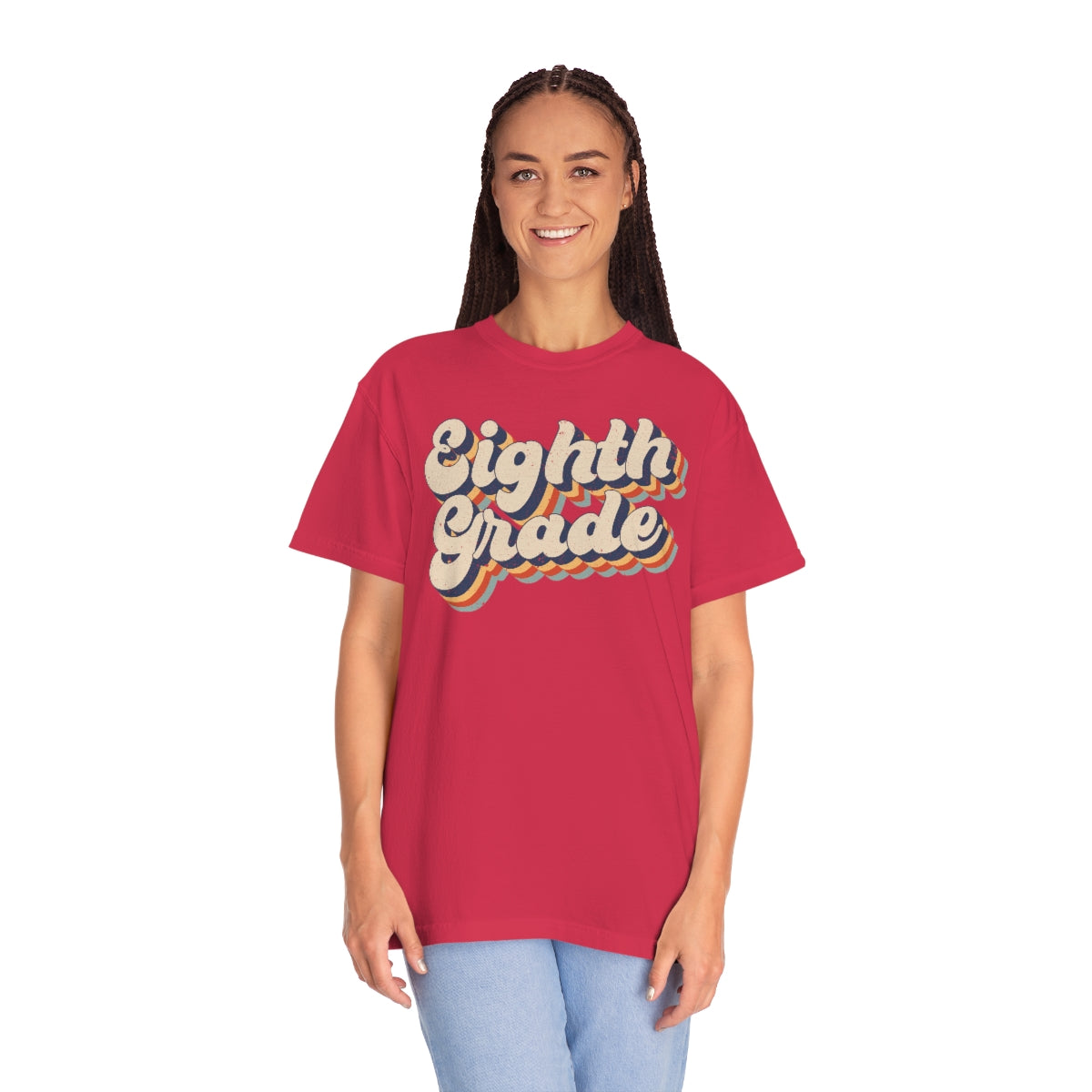 Retro Eighth Grade Unisex Garment-Dyed Comfort Colors PREMIUM T-shirt