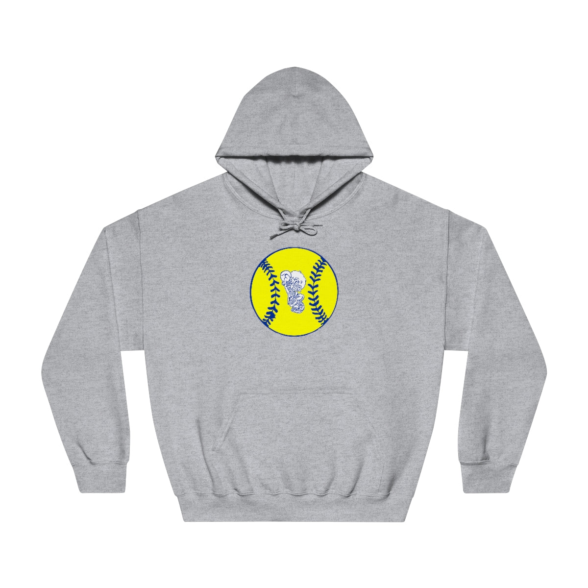 Freeburg Midgets Softball Unisex DryBlend® Hooded Sweatshirt