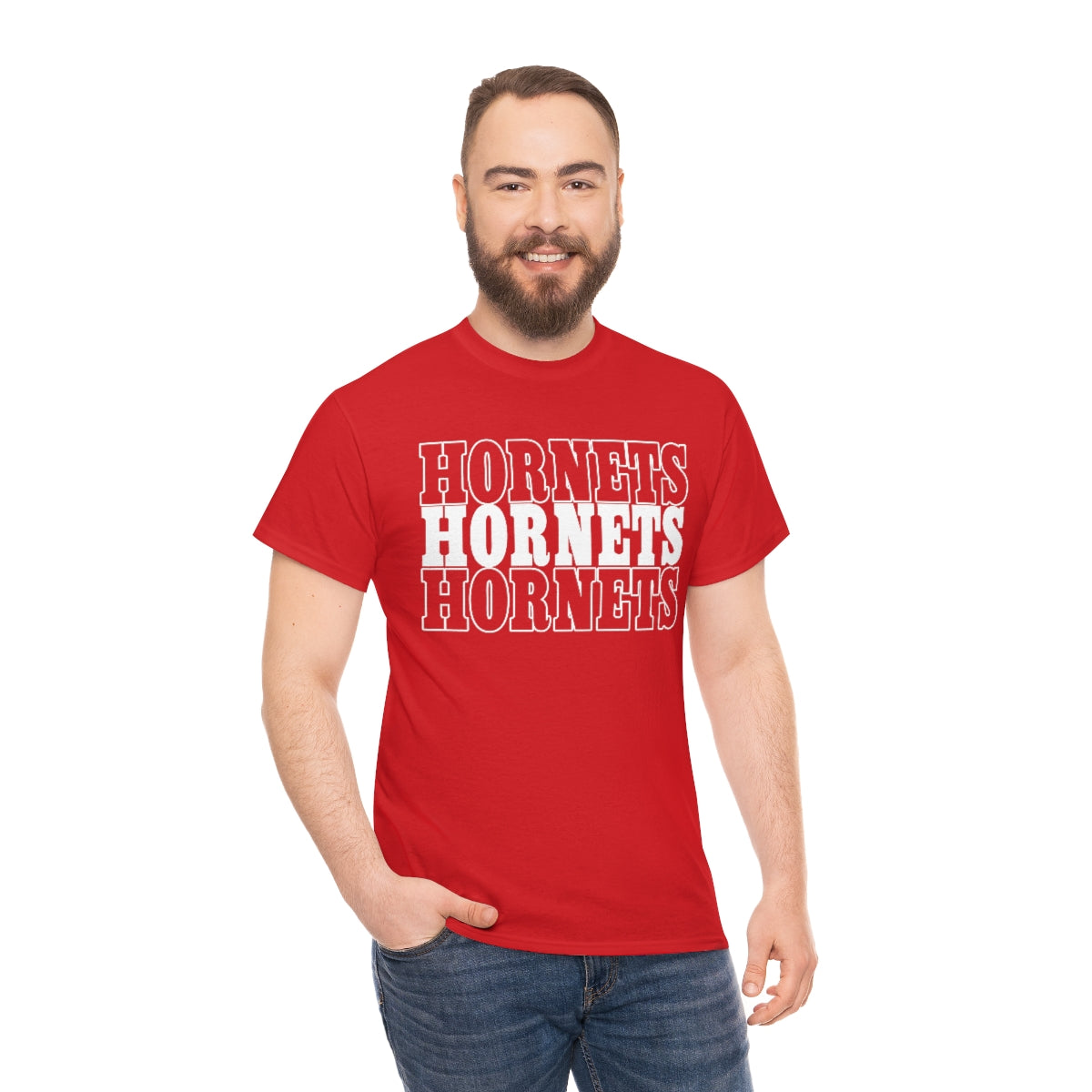 Hornet Heart Unisex Heavy Cotton Tee