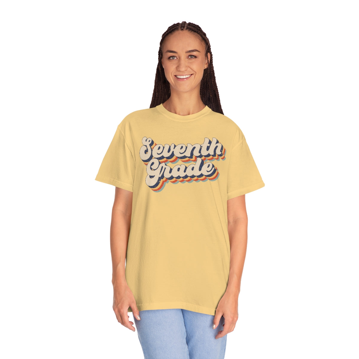 Retro Seventh Grade Unisex Garment-Dyed Comfort Colors PREMIUM T-shirt