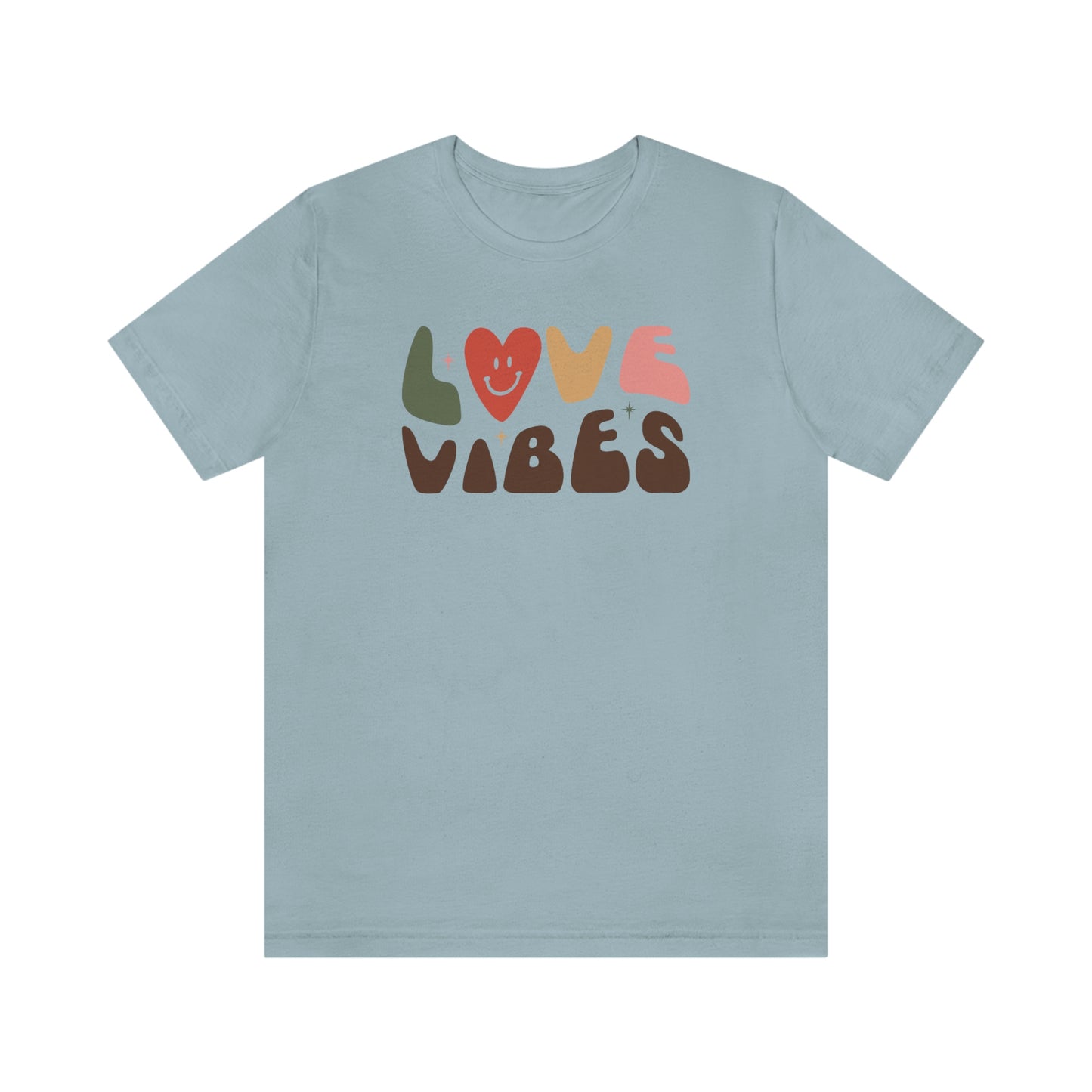 "Love Vibes"  Unisex Jersey Short Sleeve Tee