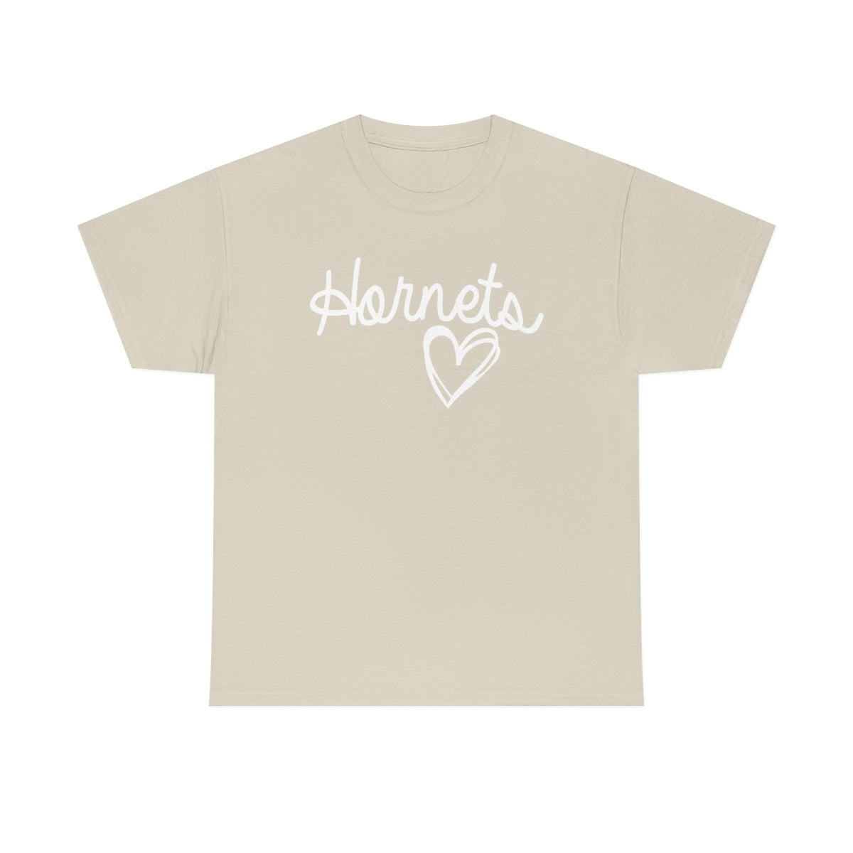 Hornet White Heart Unisex Heavy Cotton Tee