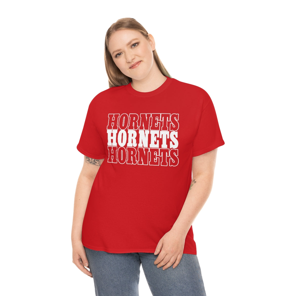 Hornet Heart Unisex Heavy Cotton Tee