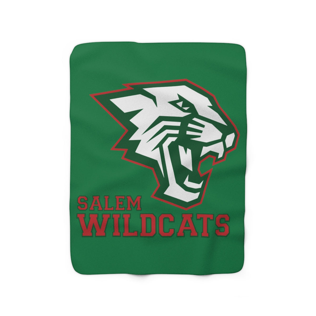 Salem Wildcats Sherpa Fleece Blanket