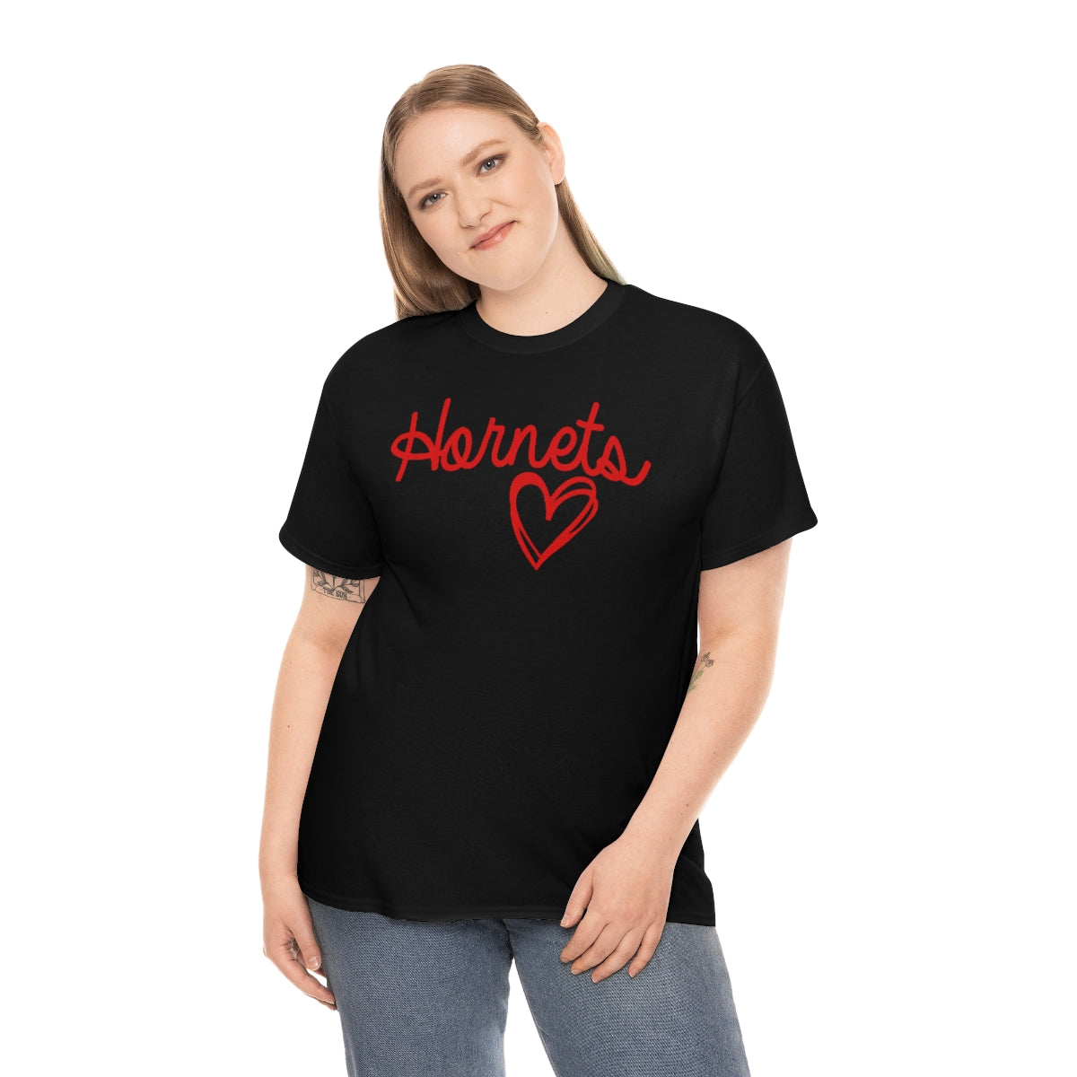 Hornet Heart Unisex Heavy Cotton Tee