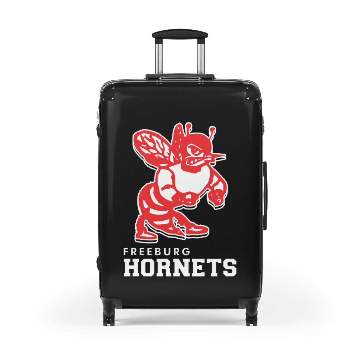 Freeburg Hornet Suitcases - Black Front/ Black Back