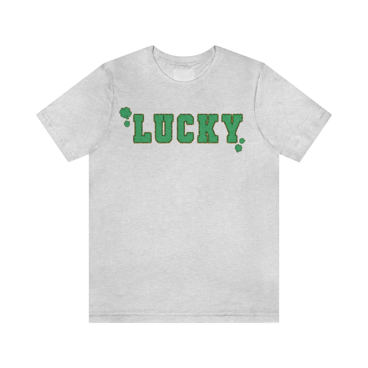 St. Patrick's Day "Lucky" Unisex Jersey Short Sleeve Tee