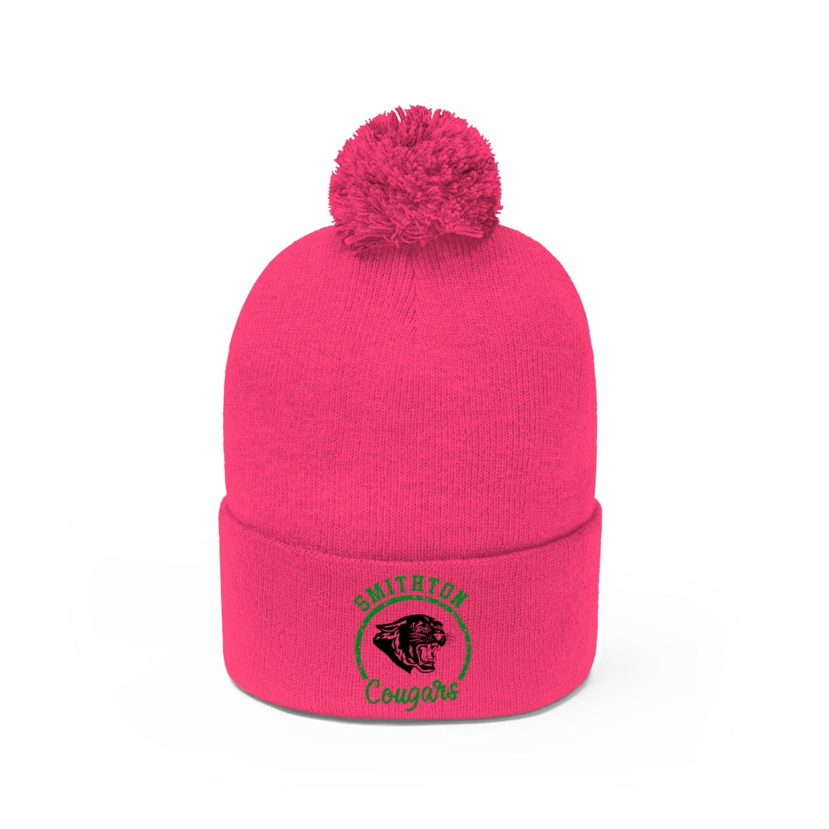 Smithton Cougars Pom Pom Beanie