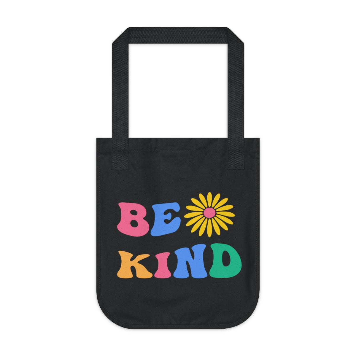 Be Kind Organic Canvas Tote Bag