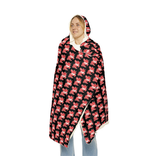 Black Freeburg Hornet Snuggle Blanket