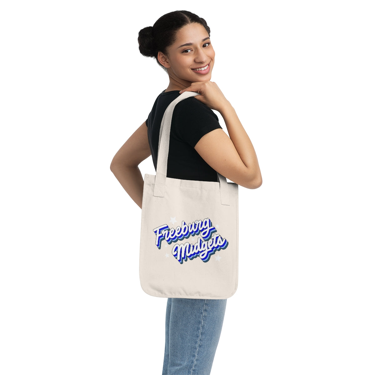 Retro Freeburg Midgets Canvas Tote Bag