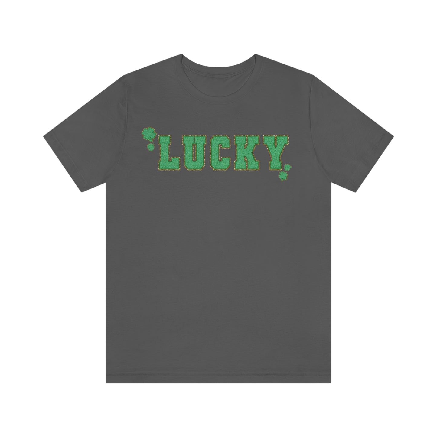 St. Patrick's Day "Lucky" Unisex Jersey Short Sleeve Tee