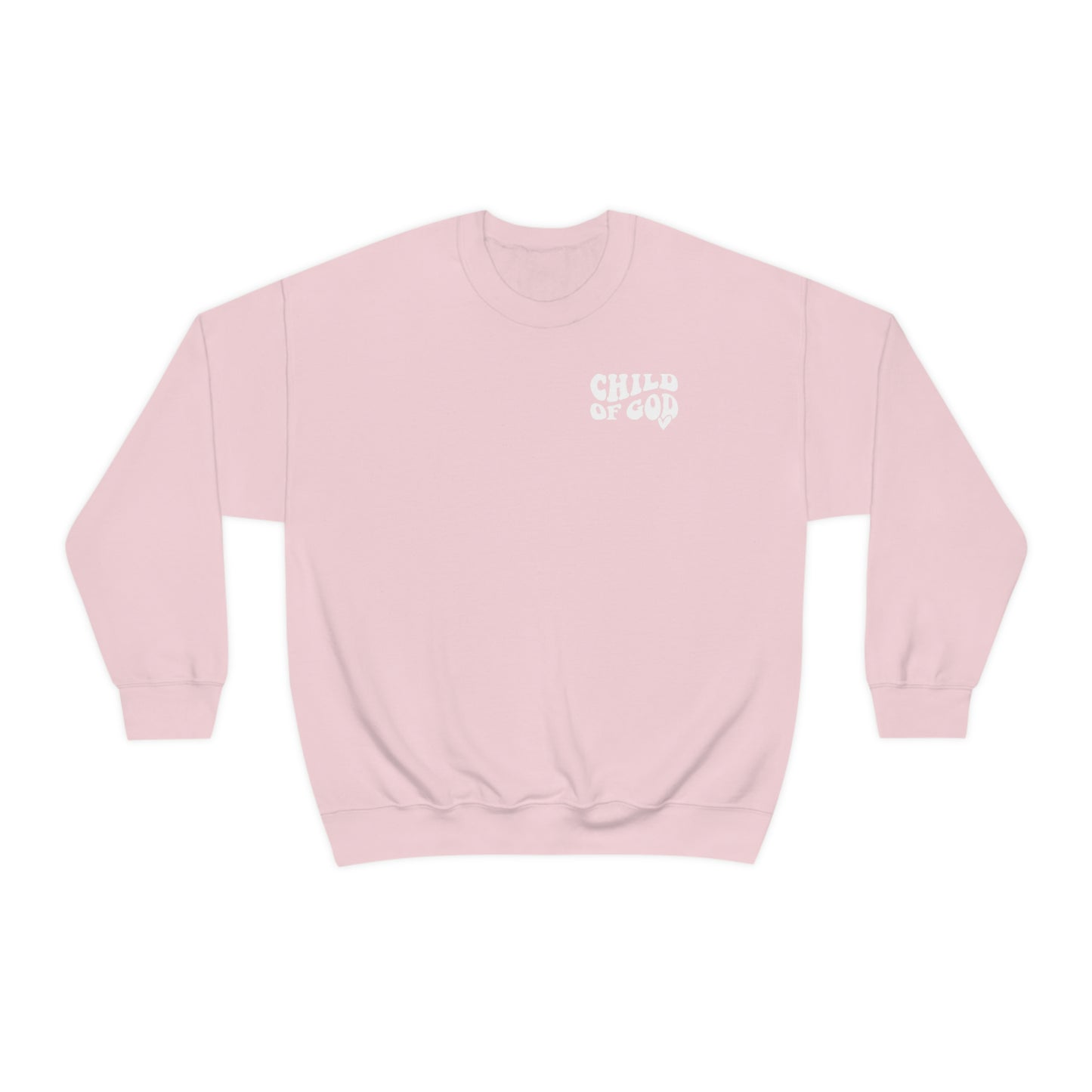 Front and Back Image "Child of God" Unisex Heavy Blend™ Crewneck Sweatshirt