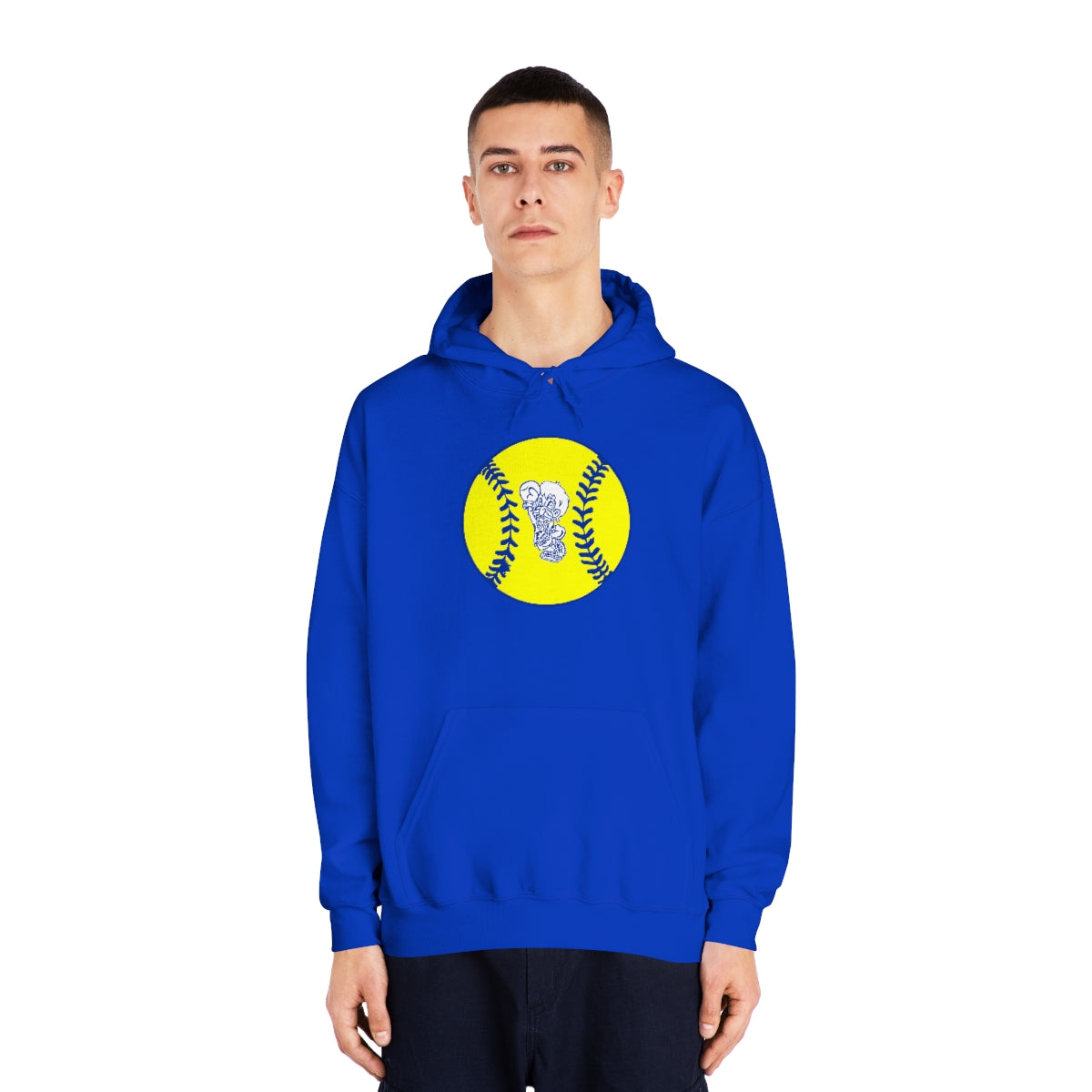 Freeburg Midgets Softball Unisex DryBlend® Hooded Sweatshirt