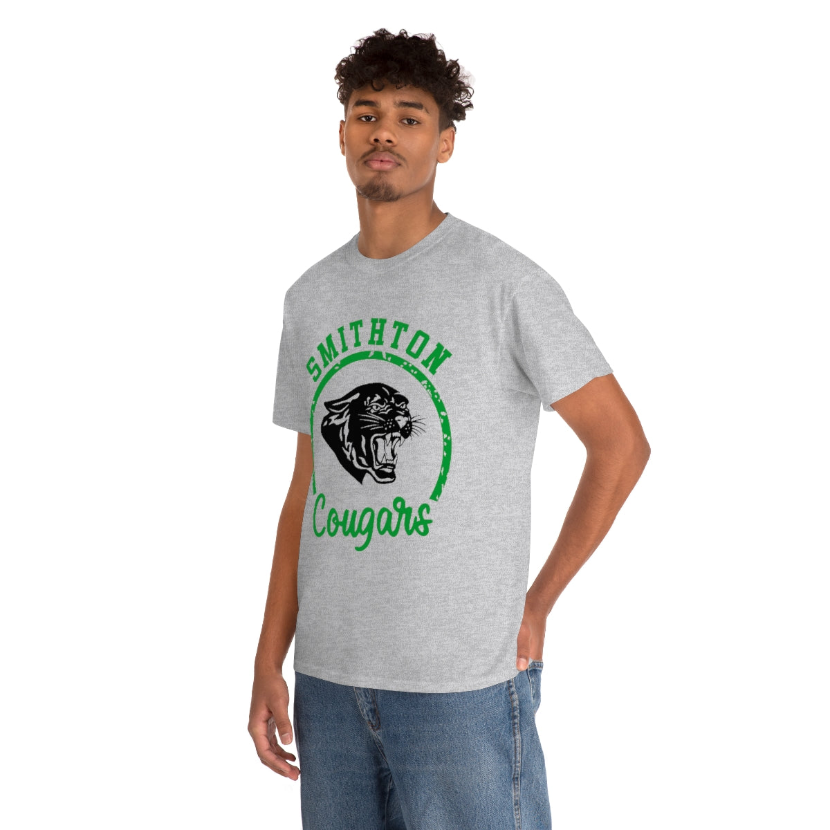 Smithton Cougars Unisex Heavy Cotton Tee