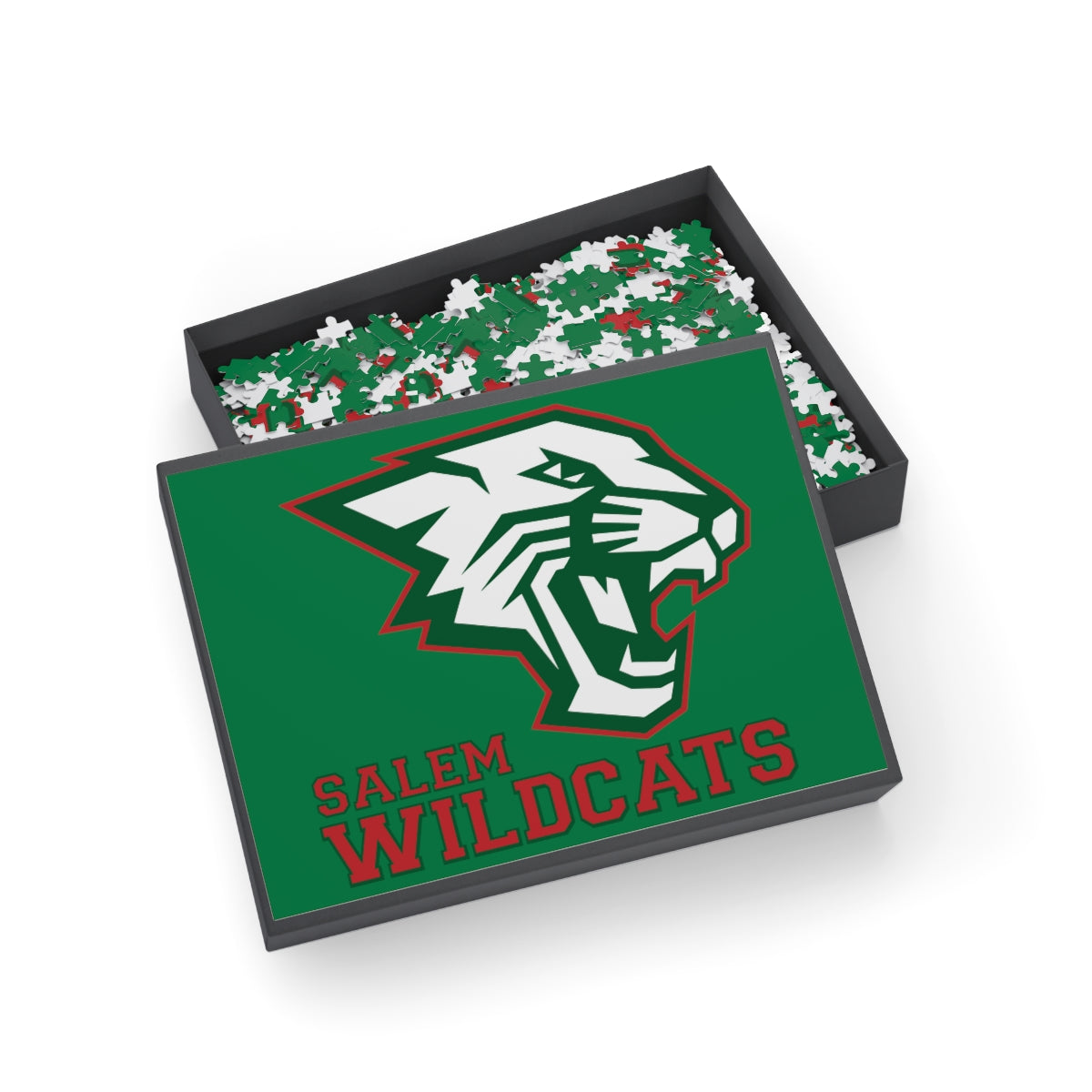 Salem Wildcats - Green Puzzle (96, 252, 500, 1000-Piece)