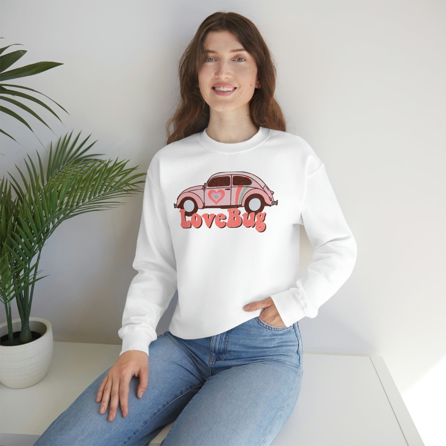 "Love Bug" Unisex Heavy Blend™ Crewneck Sweatshirt