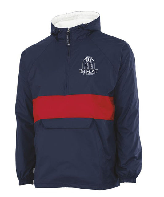 Belmont University Classic Striped Pullover Anorak