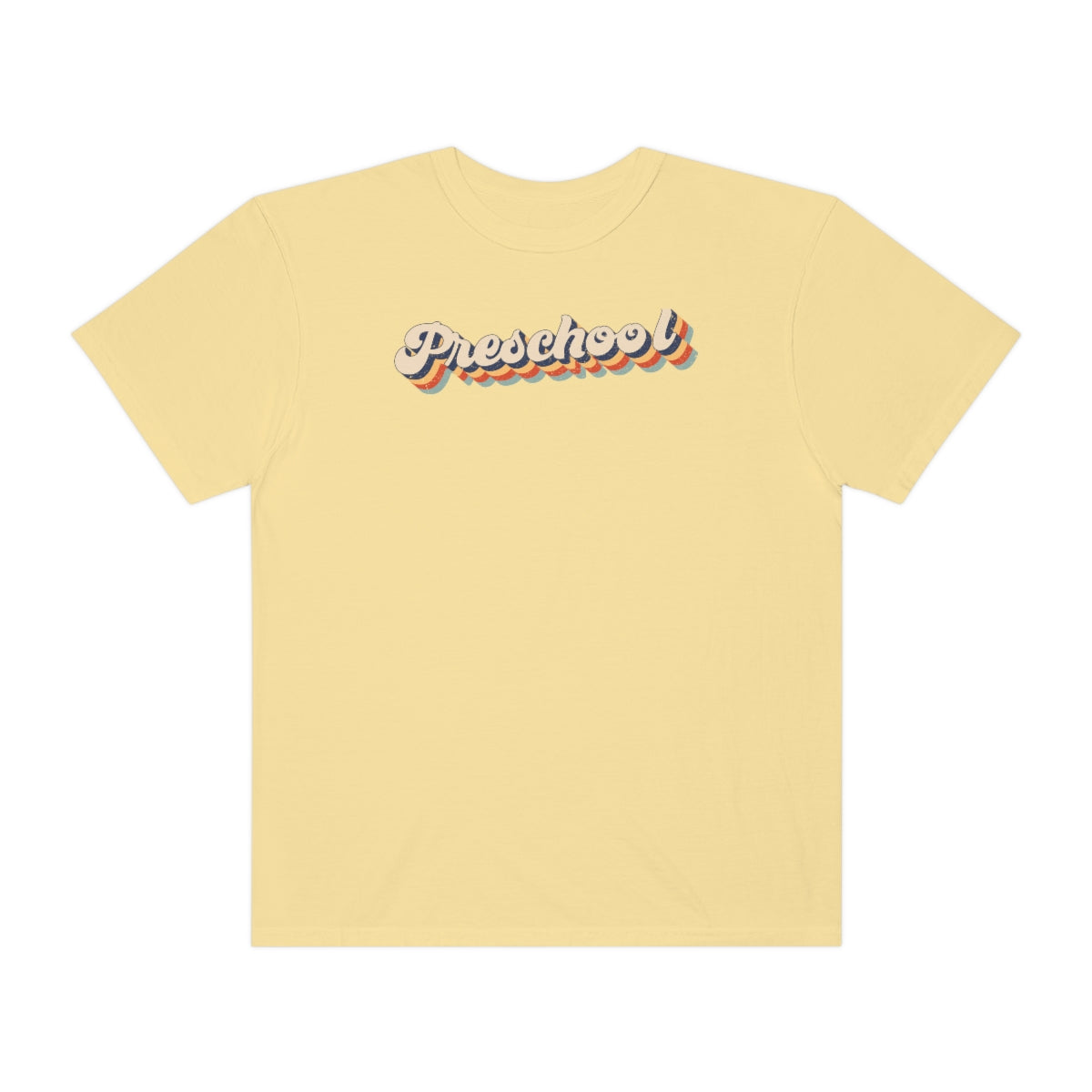 Retro Preschool Unisex Garment-Dyed Comfort Colors PREMIUM T-shirt