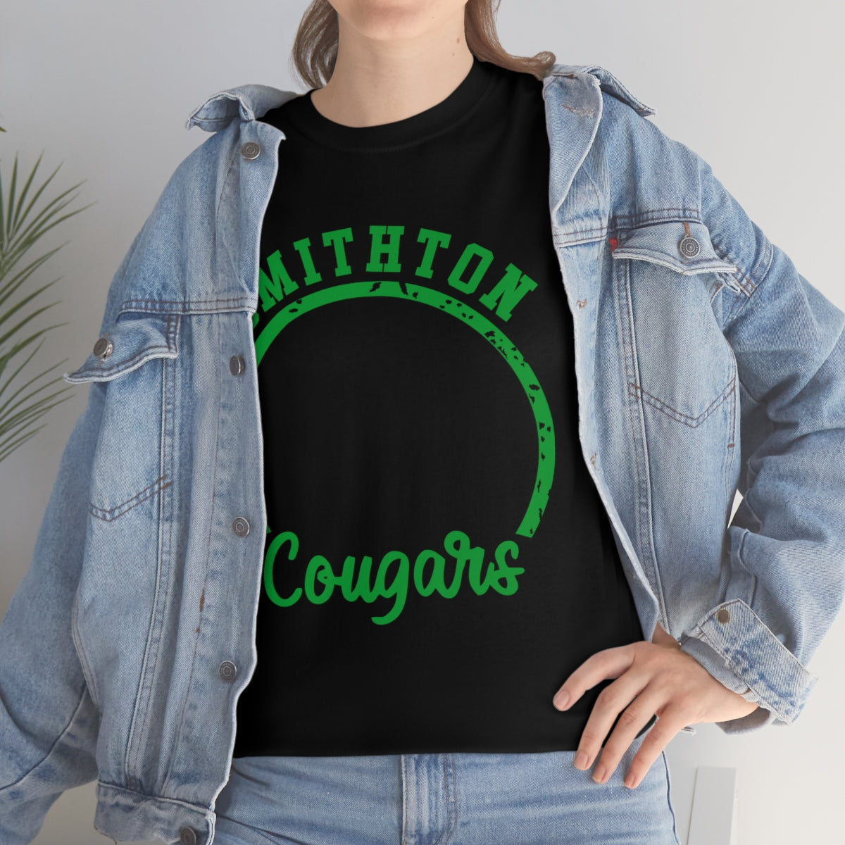 Smithton Cougars Unisex Heavy Cotton Tee