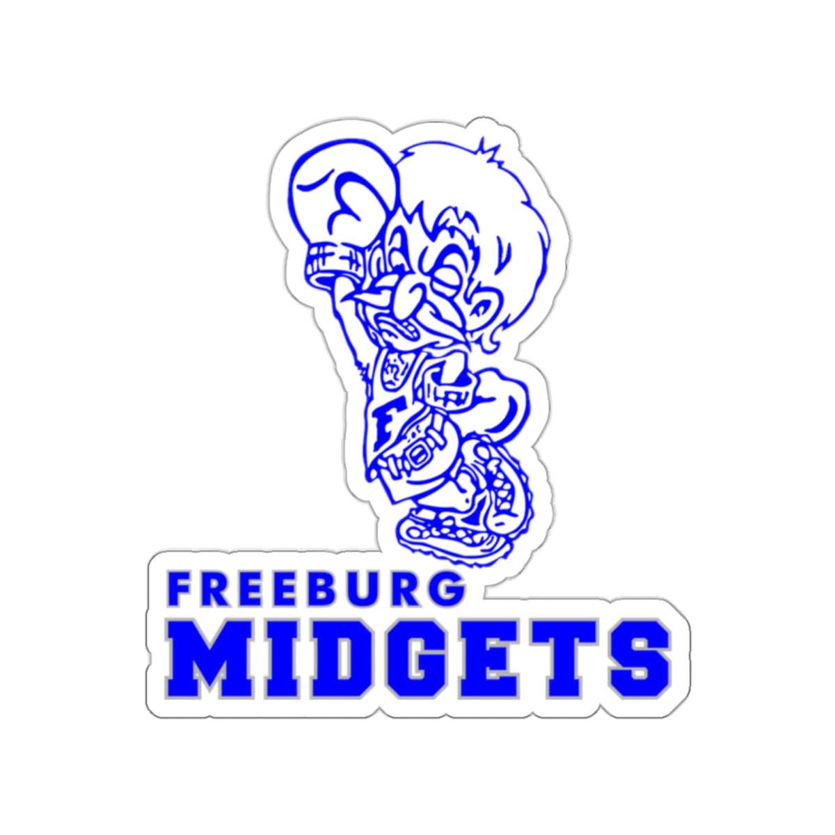 Freeburg Midgets Die-Cut Stickers