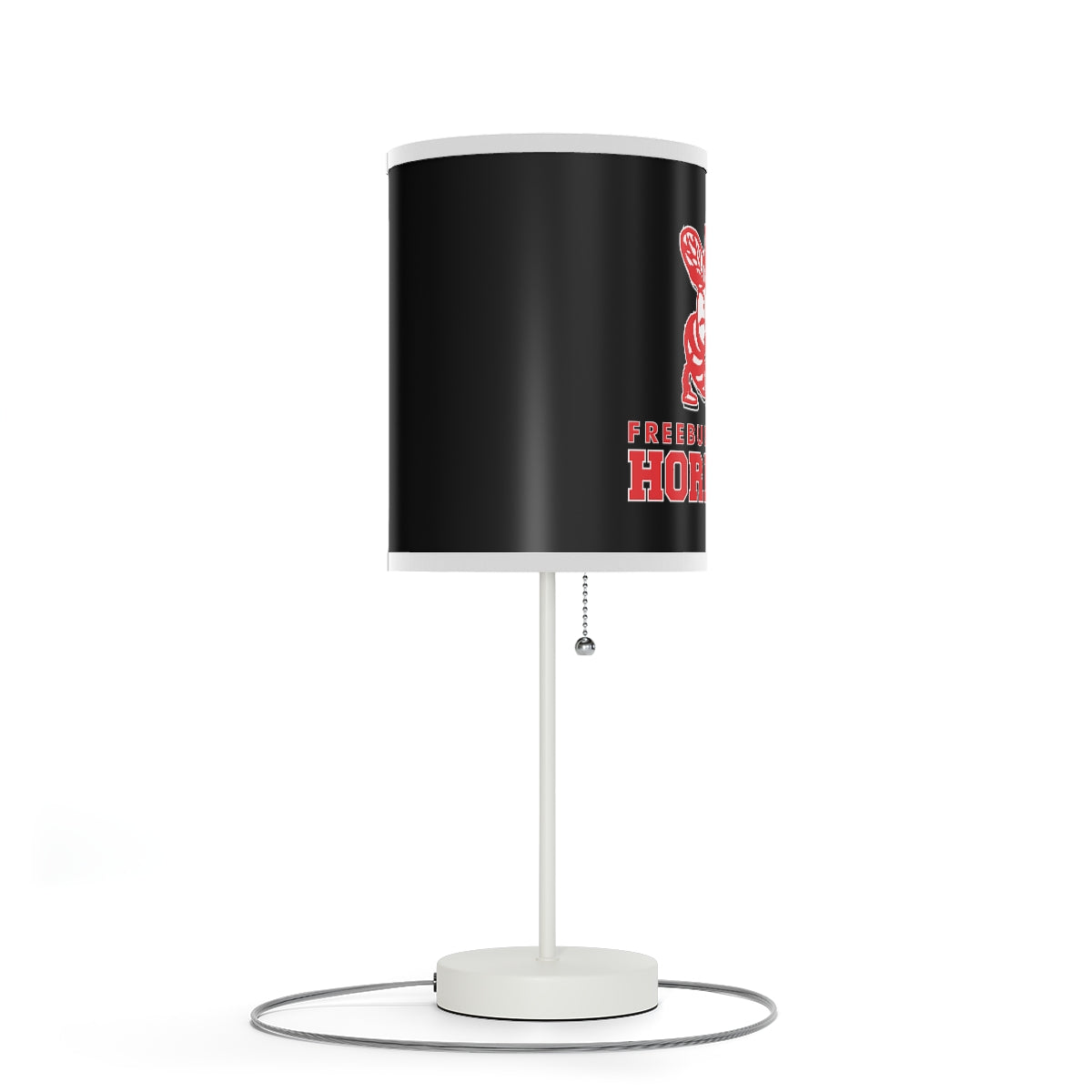 Black Freeburg Hornet Lamp on a Stand, US|CA plug