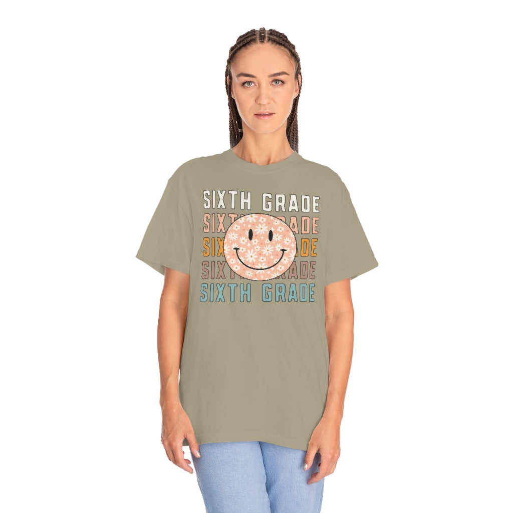 Sixth Grade Unisex Garment-Dyed PREMIUM T-shirt