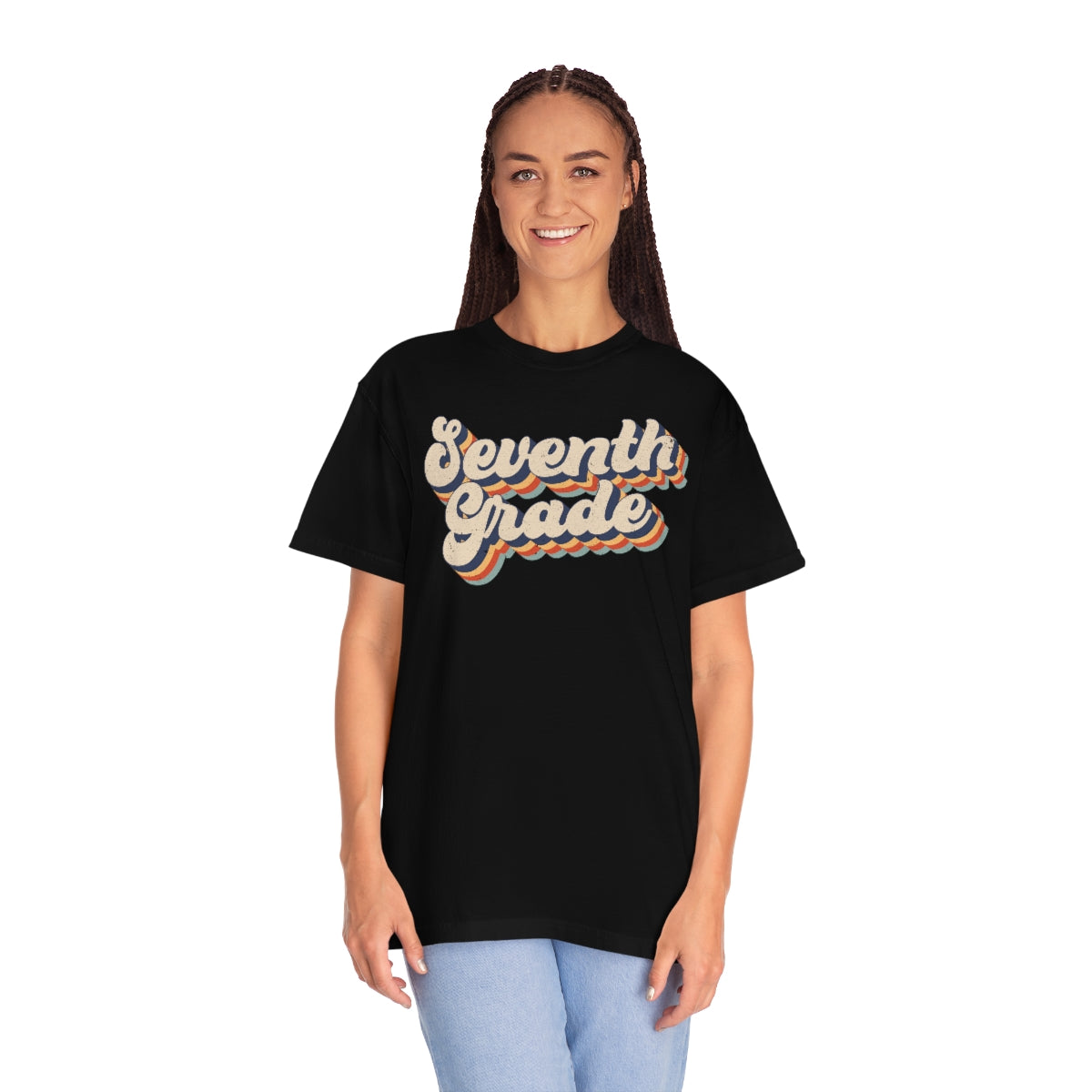 Retro Seventh Grade Unisex Garment-Dyed Comfort Colors PREMIUM T-shirt