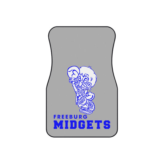 Light Gray Freeburg Midgets Car Mats (SET of 2)