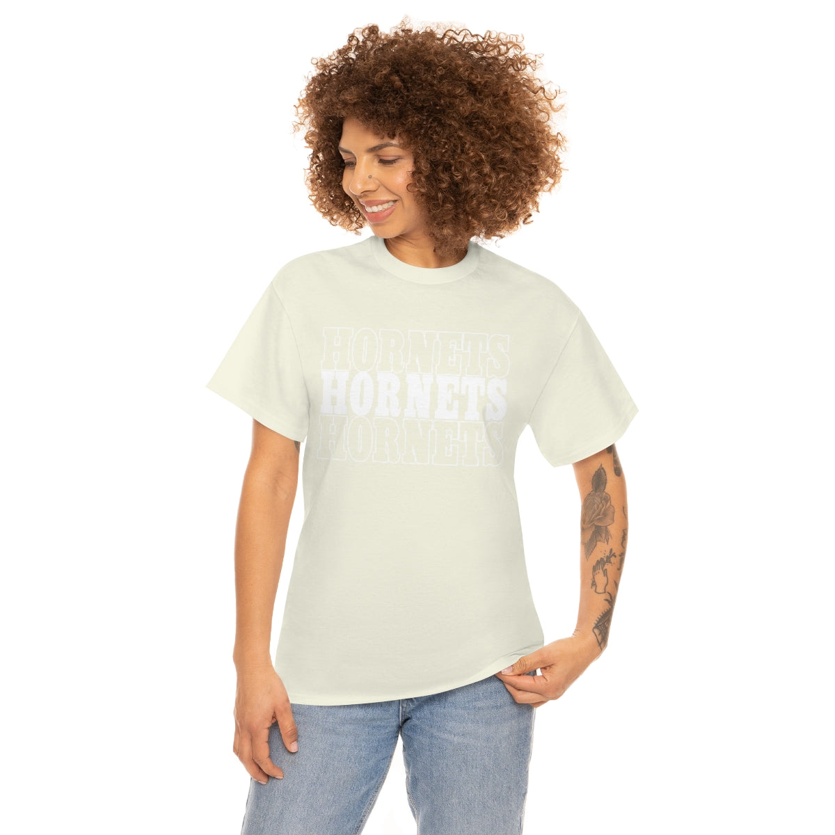 Hornet Heart Unisex Heavy Cotton Tee