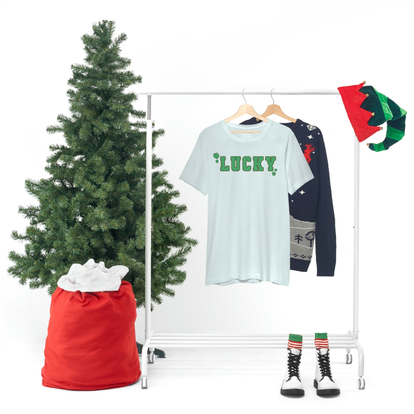 St. Patrick's Day "Lucky" Unisex Jersey Short Sleeve Tee