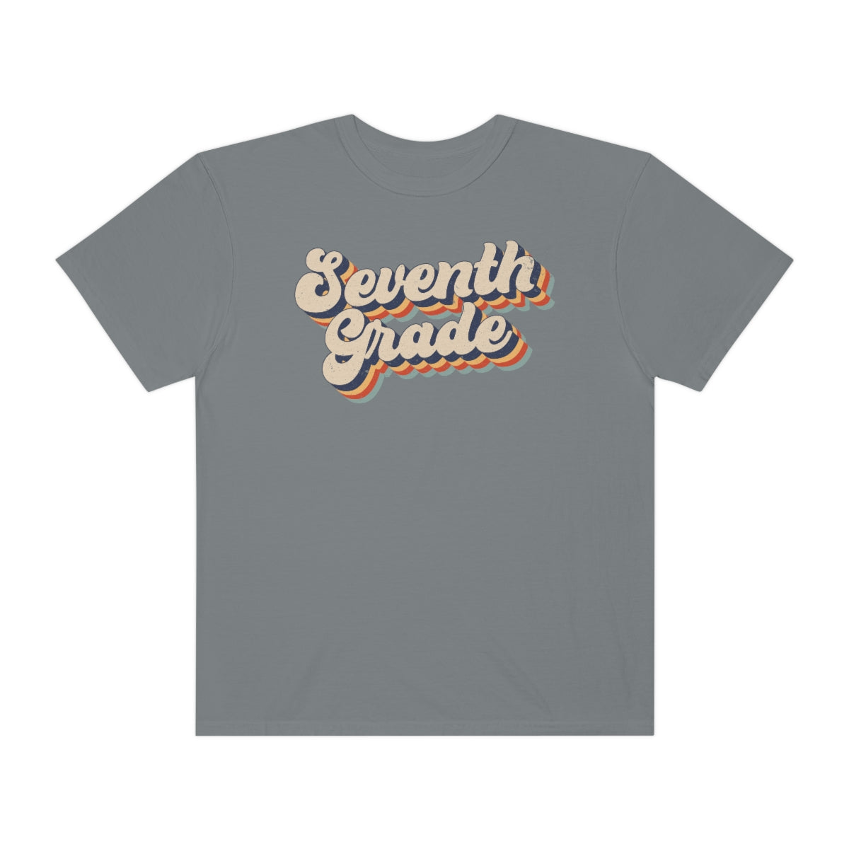 Retro Seventh Grade Unisex Garment-Dyed Comfort Colors PREMIUM T-shirt