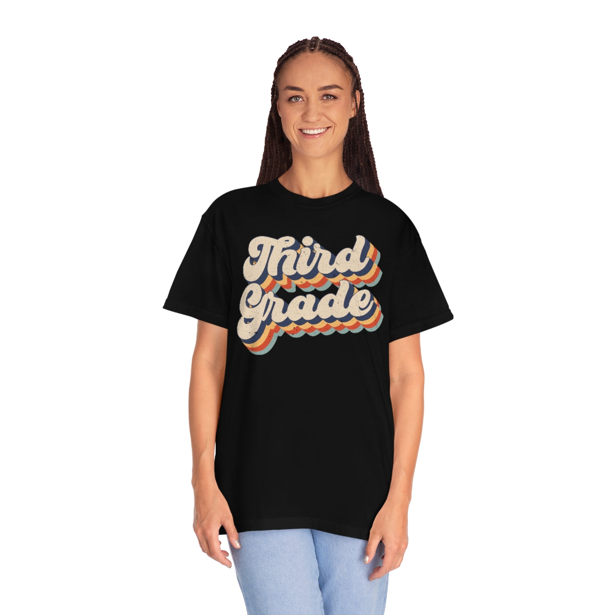 Retro Third Grade Unisex Garment-Dyed Comfort Colors PREMIUM T-shirt