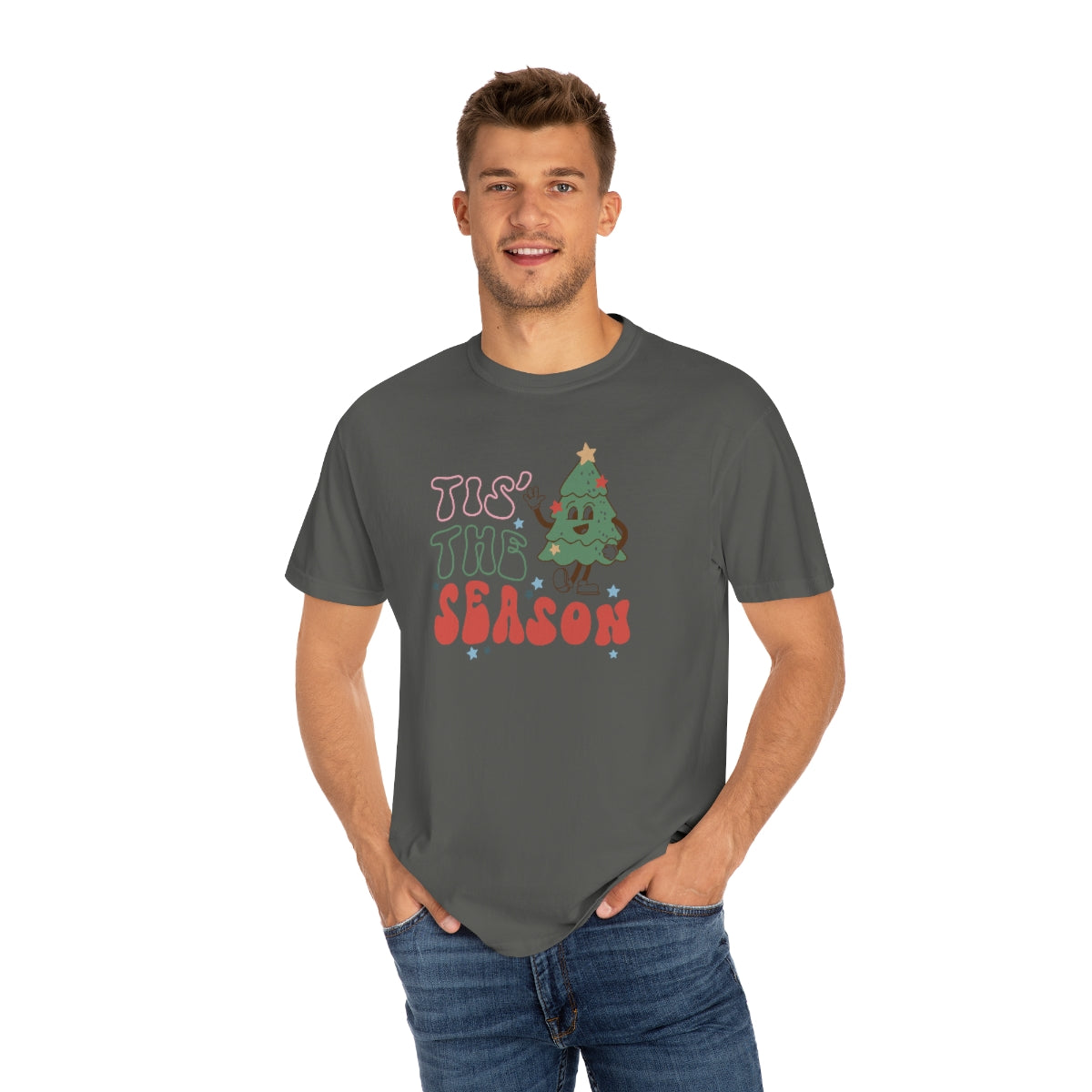 Tis the Season Christmas Unisex Garment-Dyed Comfort Colors PREMIUM T-shirt