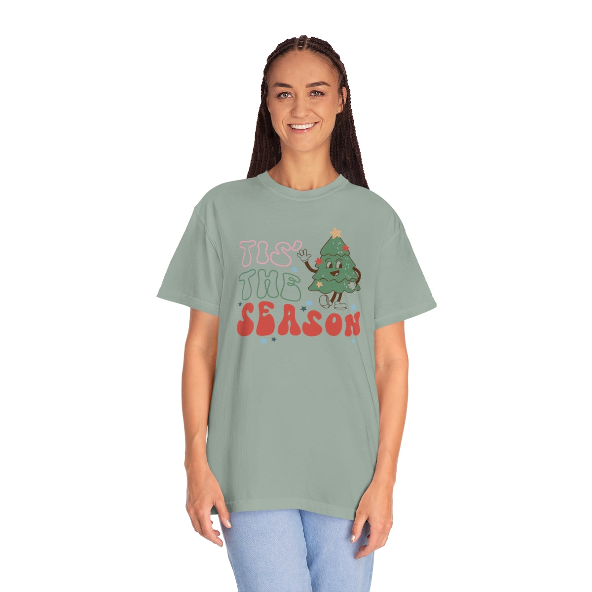 Tis the Season Christmas Unisex Garment-Dyed Comfort Colors PREMIUM T-shirt