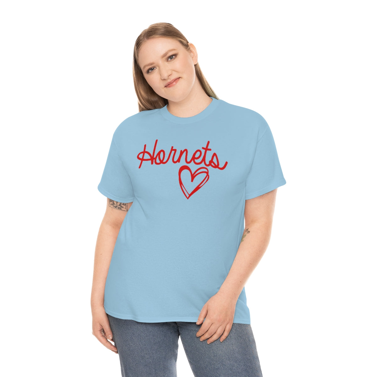 Hornet Heart Unisex Heavy Cotton Tee