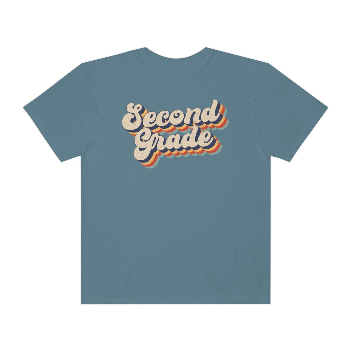 Retro Second Grade Unisex Garment-Dyed Comfort Colors PREMIUM T-shirt