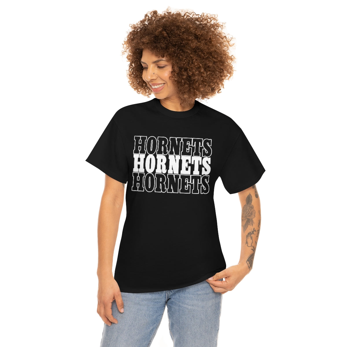 Hornet Heart Unisex Heavy Cotton Tee