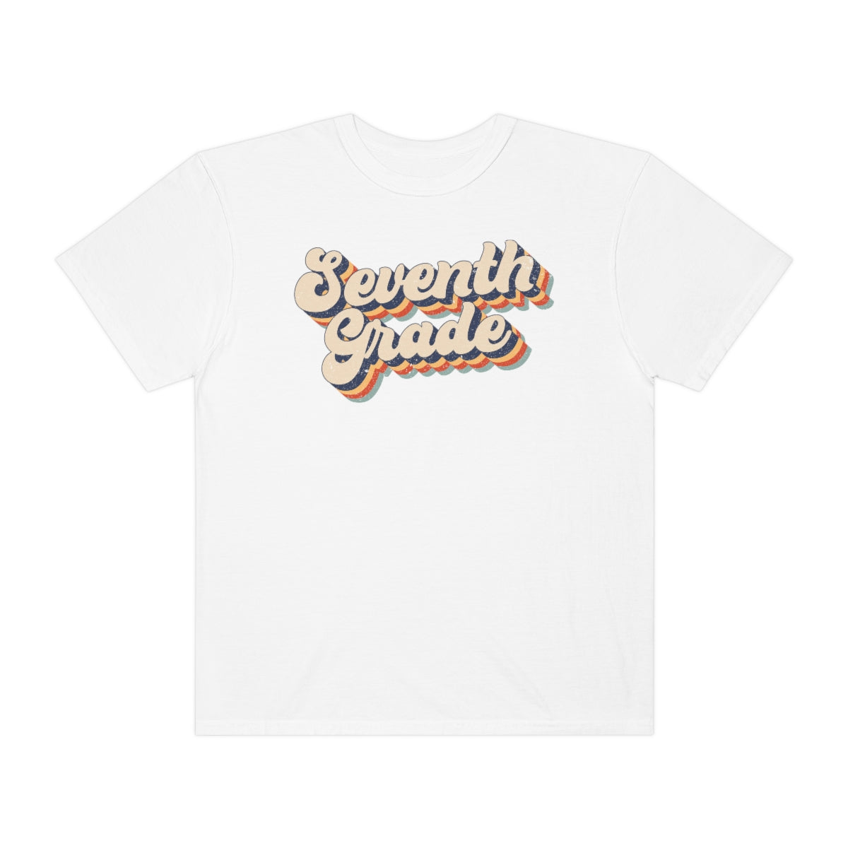 Retro Seventh Grade Unisex Garment-Dyed Comfort Colors PREMIUM T-shirt