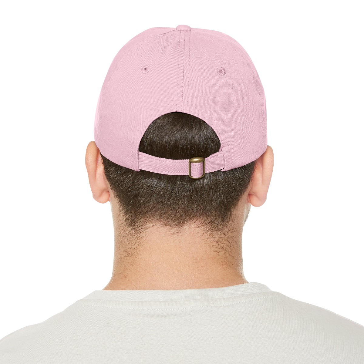 Freeburg Midget Cursive Dad Hat with Leather Patch