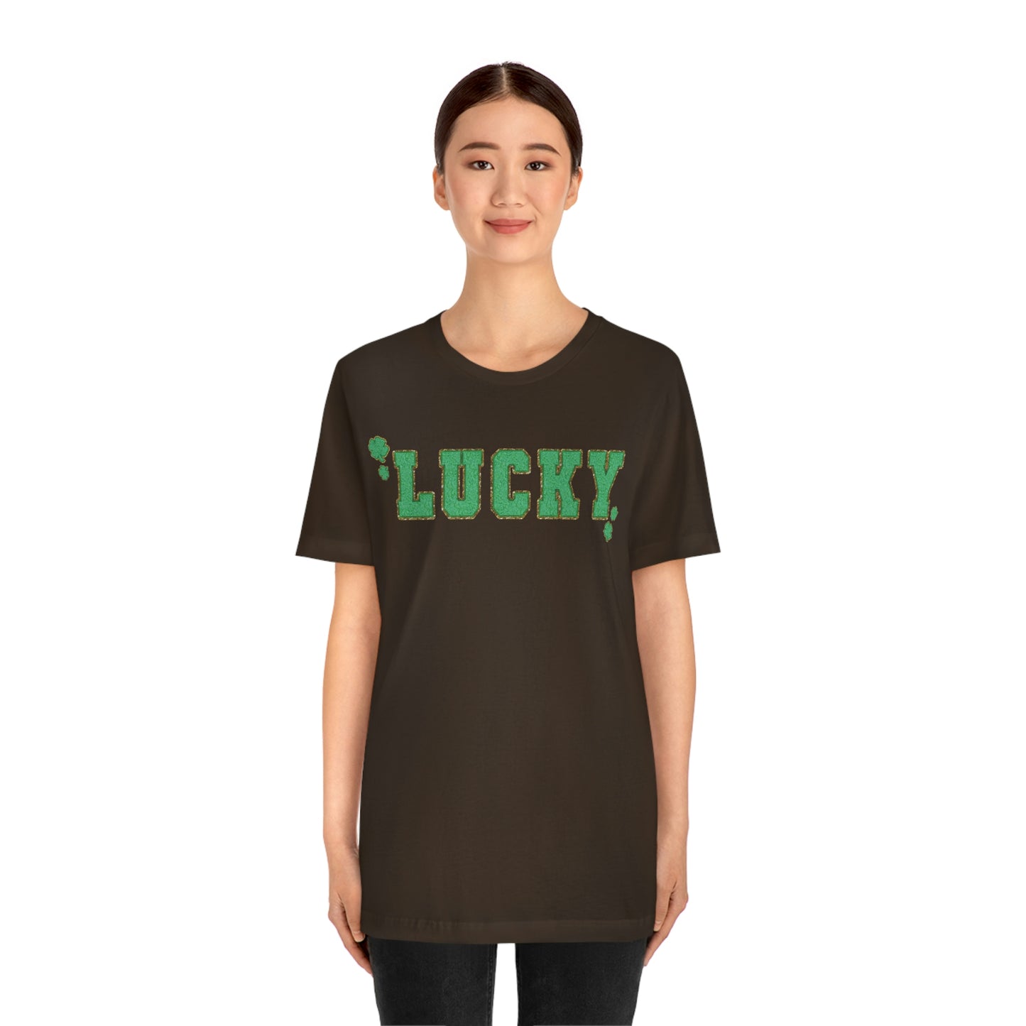 St. Patrick's Day "Lucky" Unisex Jersey Short Sleeve Tee