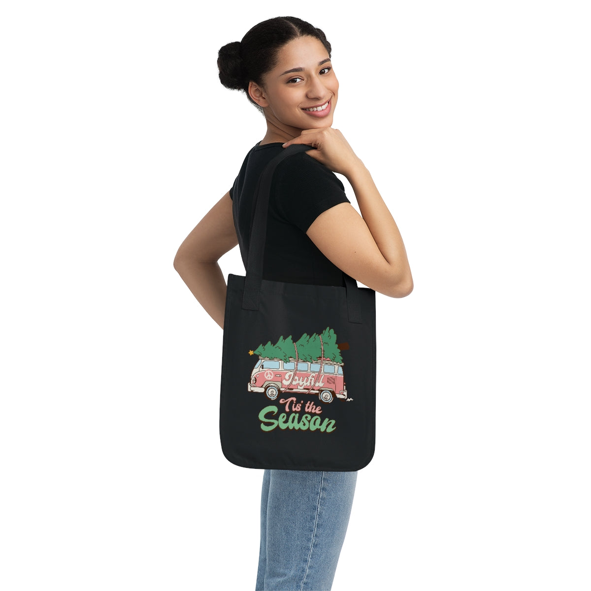 Tis the Season Organic Canvas Tote Bag