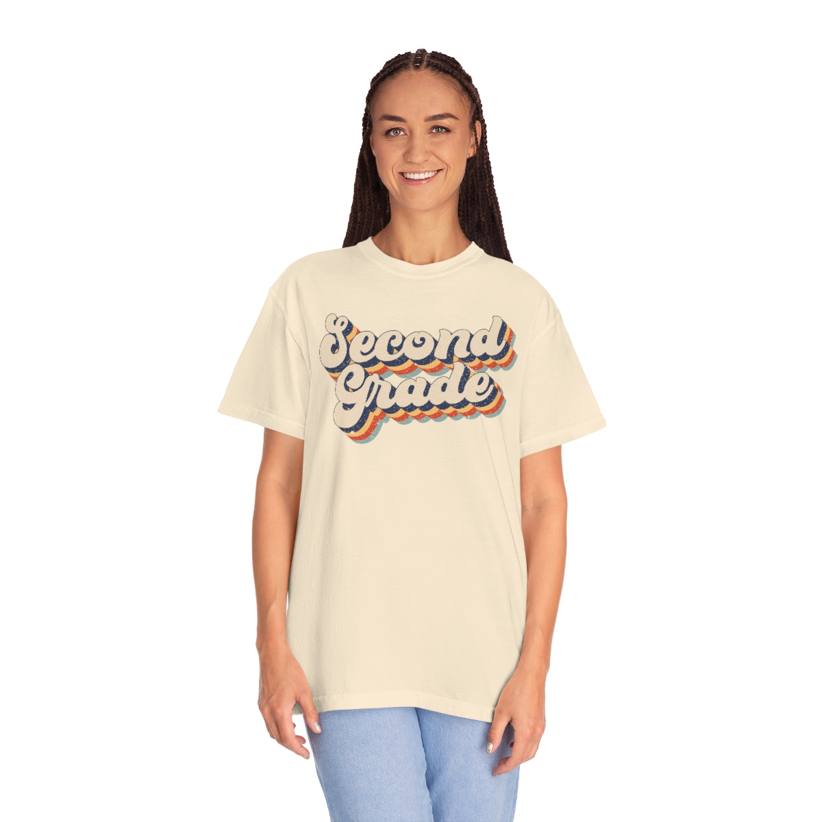 Retro Second Grade Unisex Garment-Dyed Comfort Colors PREMIUM T-shirt