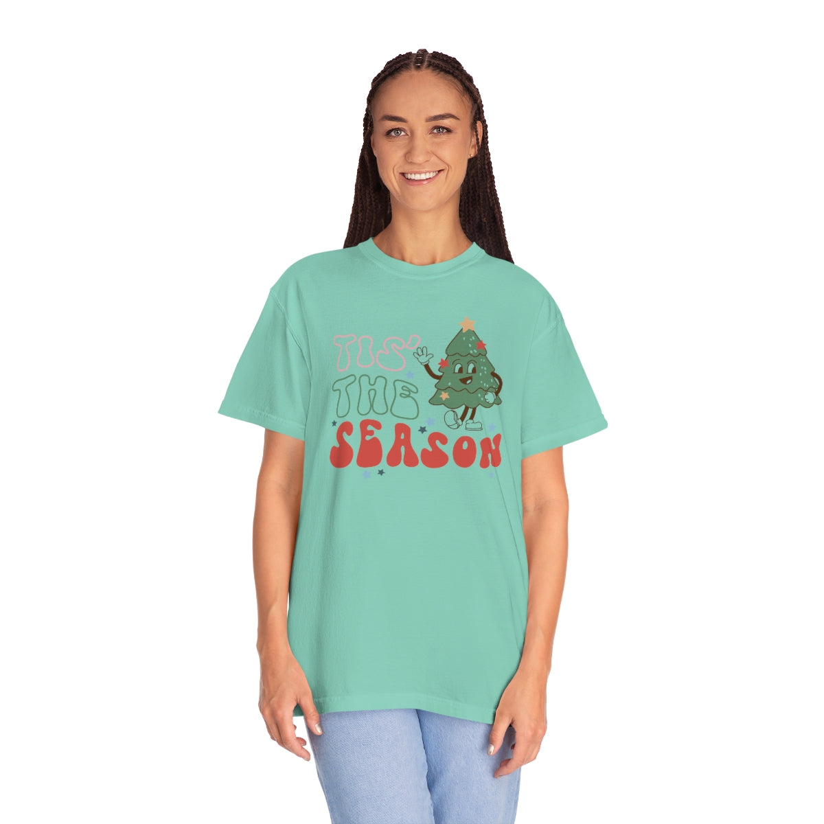 Tis the Season Christmas Unisex Garment-Dyed Comfort Colors PREMIUM T-shirt